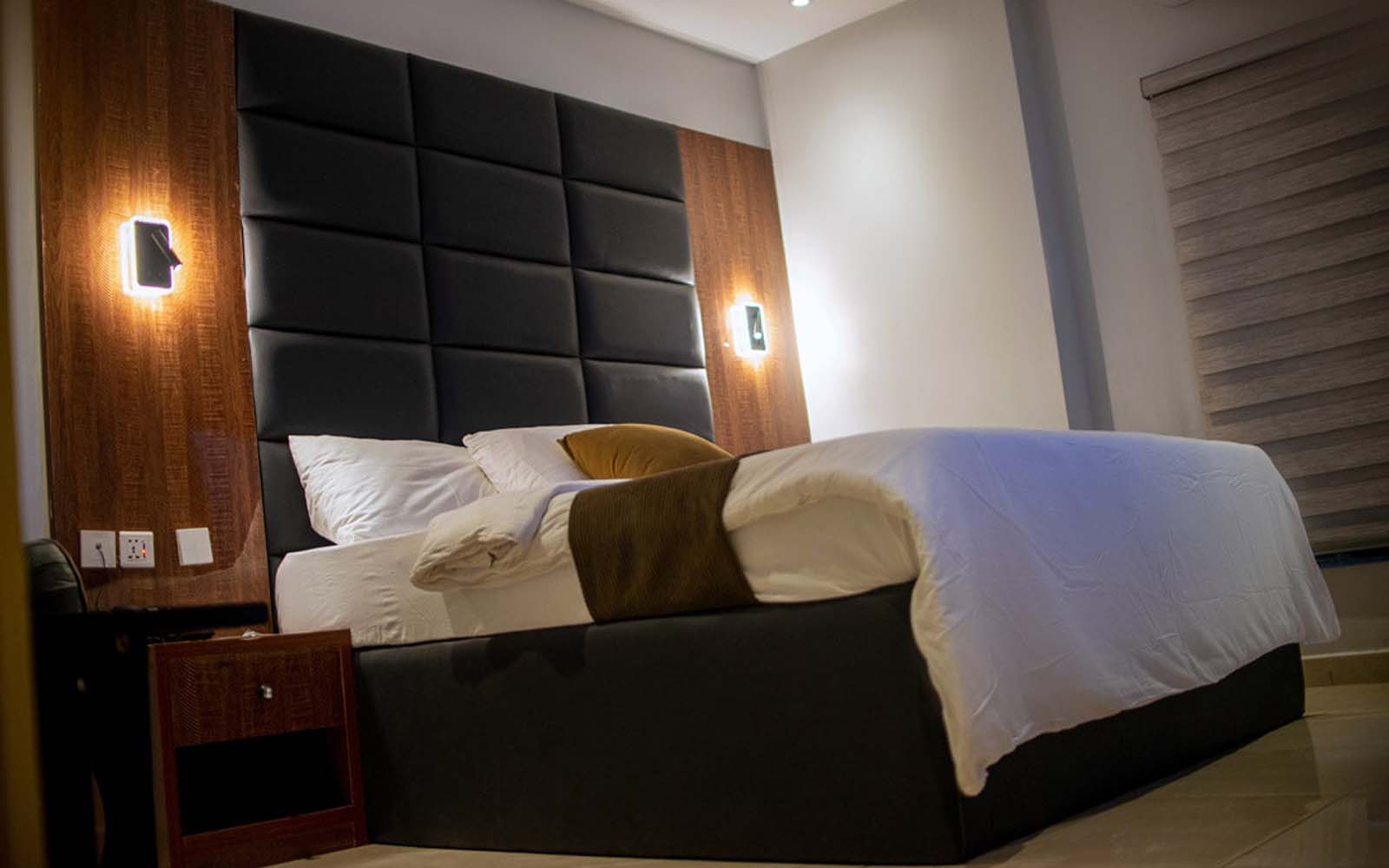 Classic hotel room in benin city