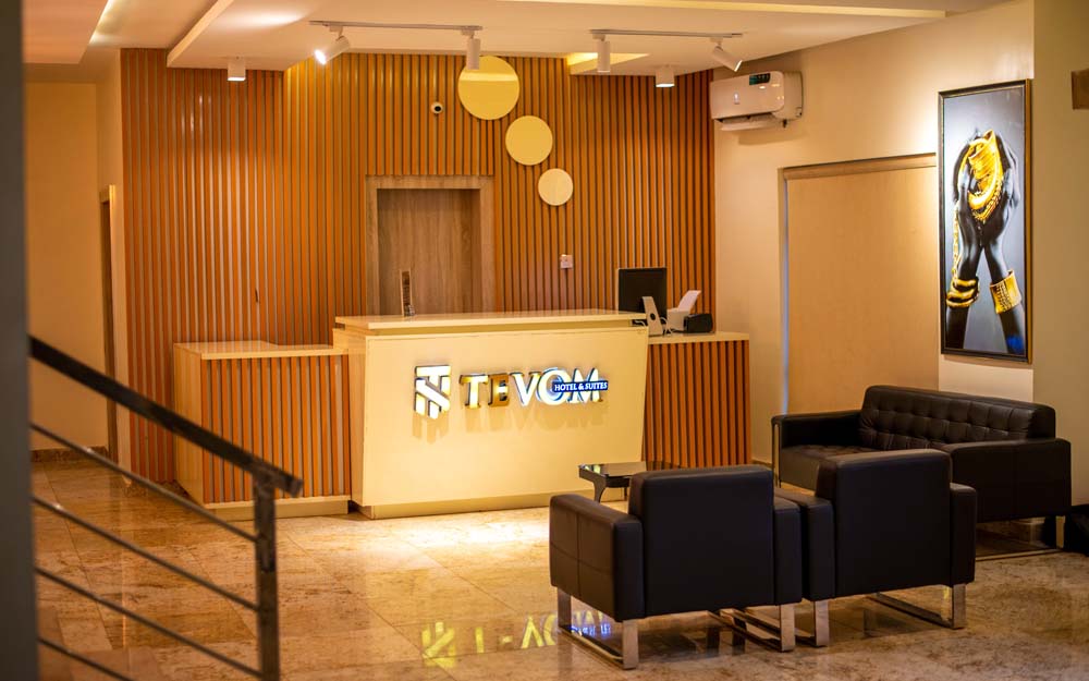 tvom hotel reception in benin benin city